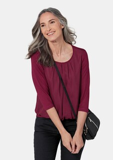 Verzorgd shirt in elegante blouselook thumbnail 5