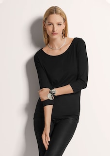 Top with boat neckline thumbnail 5
