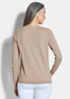 Pull à encolure en V en COTTAMIRA thumbnail 3