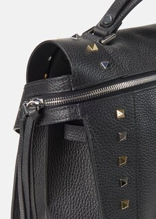 Sac en cuir avec rivets décoratifs thumbnail 4