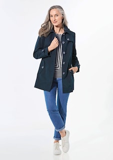 Manteau court style trenchcoat thumbnail 2