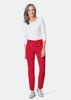 Pantalon étroit en bengaline LOUISA thumbnail 2