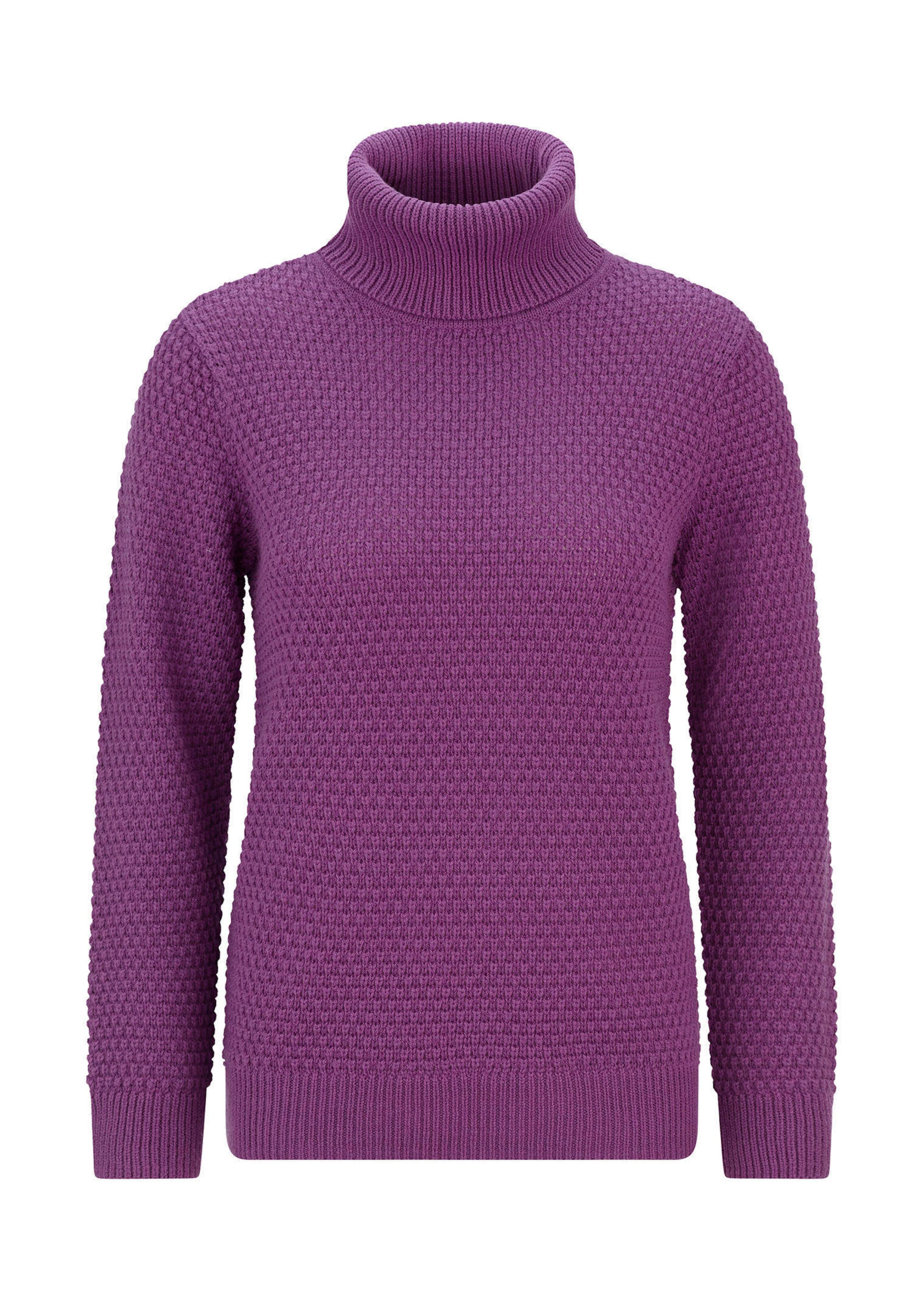 Pull à col roulé en tricot