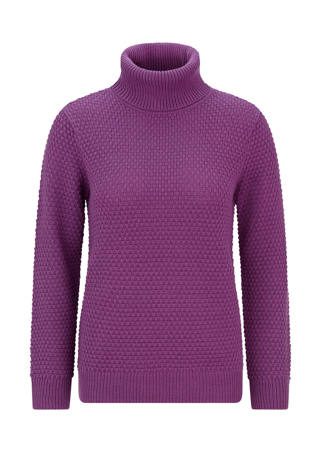 Warme tricot pullover met col