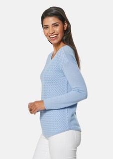 Oversize-Pullover mit Flechtmuster thumbnail 5