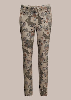 Floral print trousers thumbnail 7