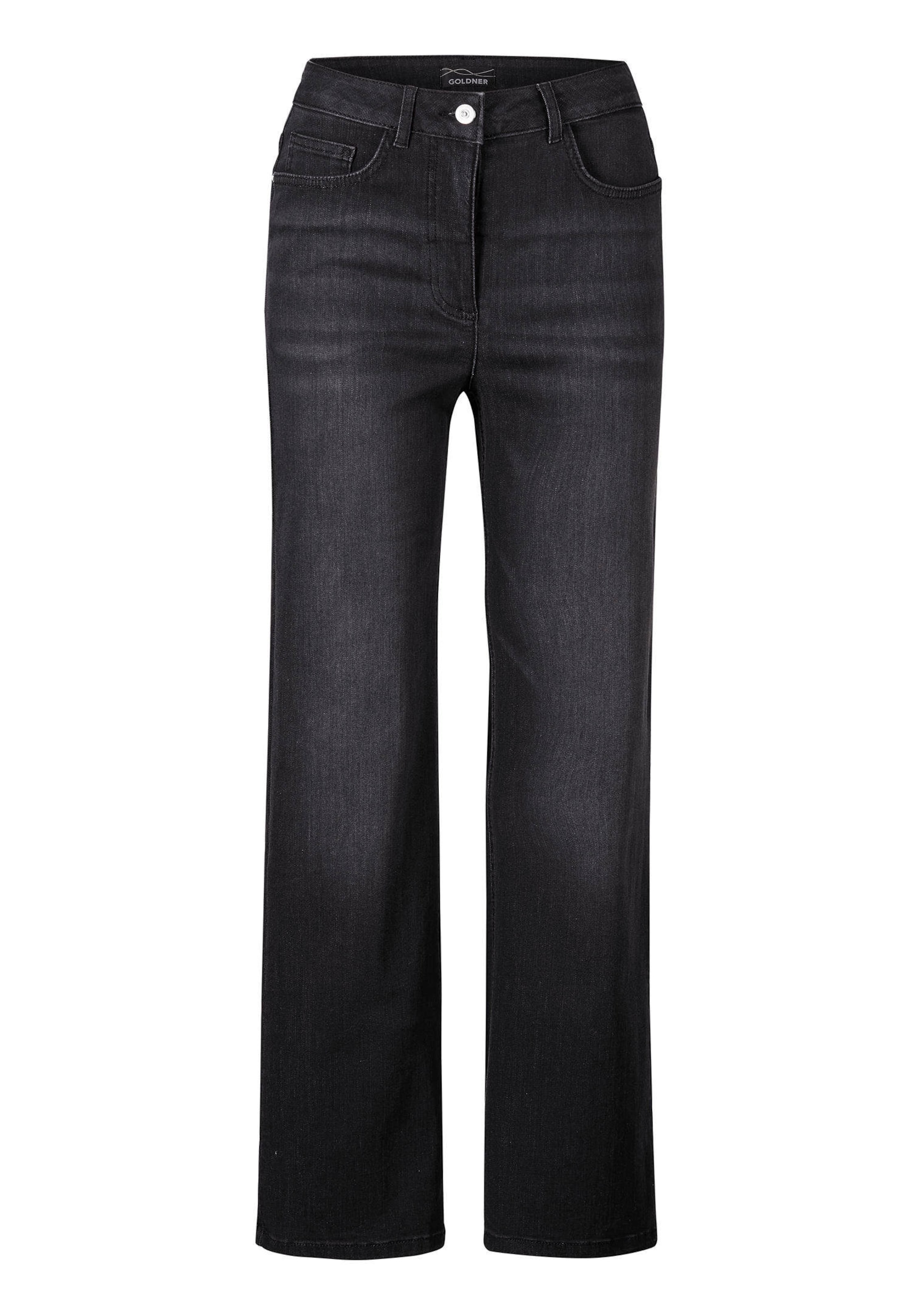 Weite Jeans VERA aus Stretch-Denim