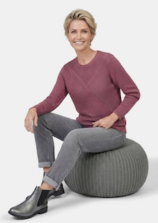 Pflegeleichter Pullover in hochwertiger Rippenstruktur thumbnail 4
