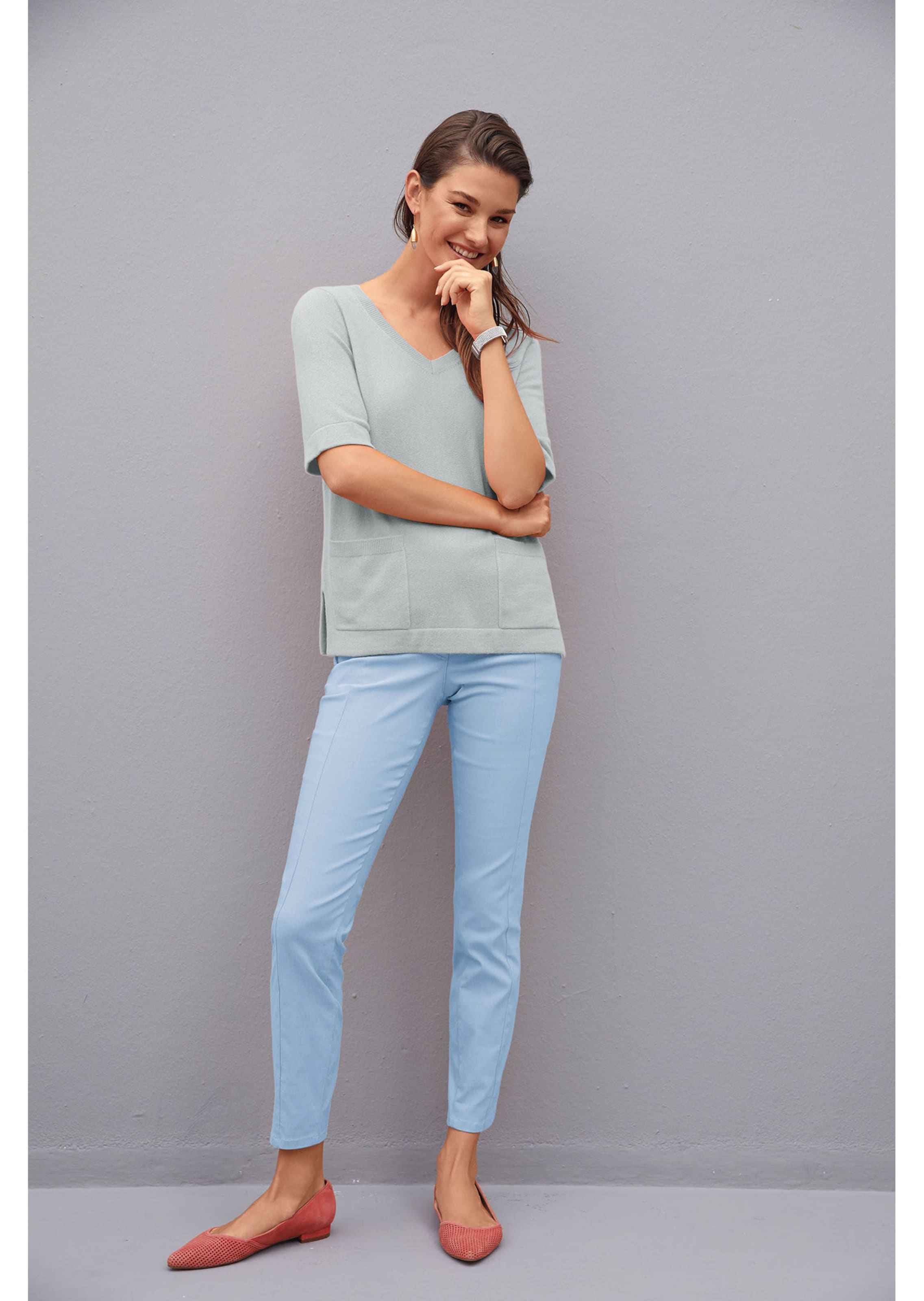Pantalon coupe Skinny près du corps avec zip