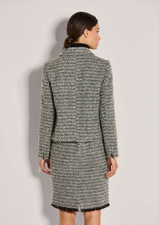 Tweed-Blazer mit französischem Esprit thumbnail 4