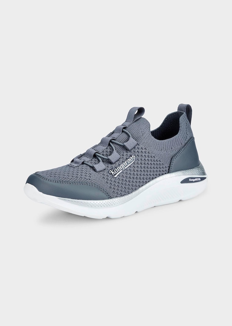Sportieve sneakers met profielzool