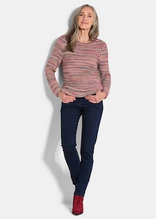 Pull en tricot multicolore thumbnail 2
