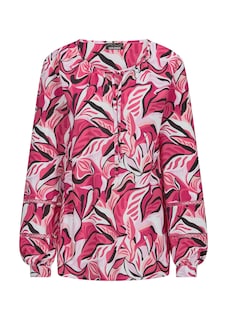 Blouse van viscose, met statementmouwen thumbnail 6