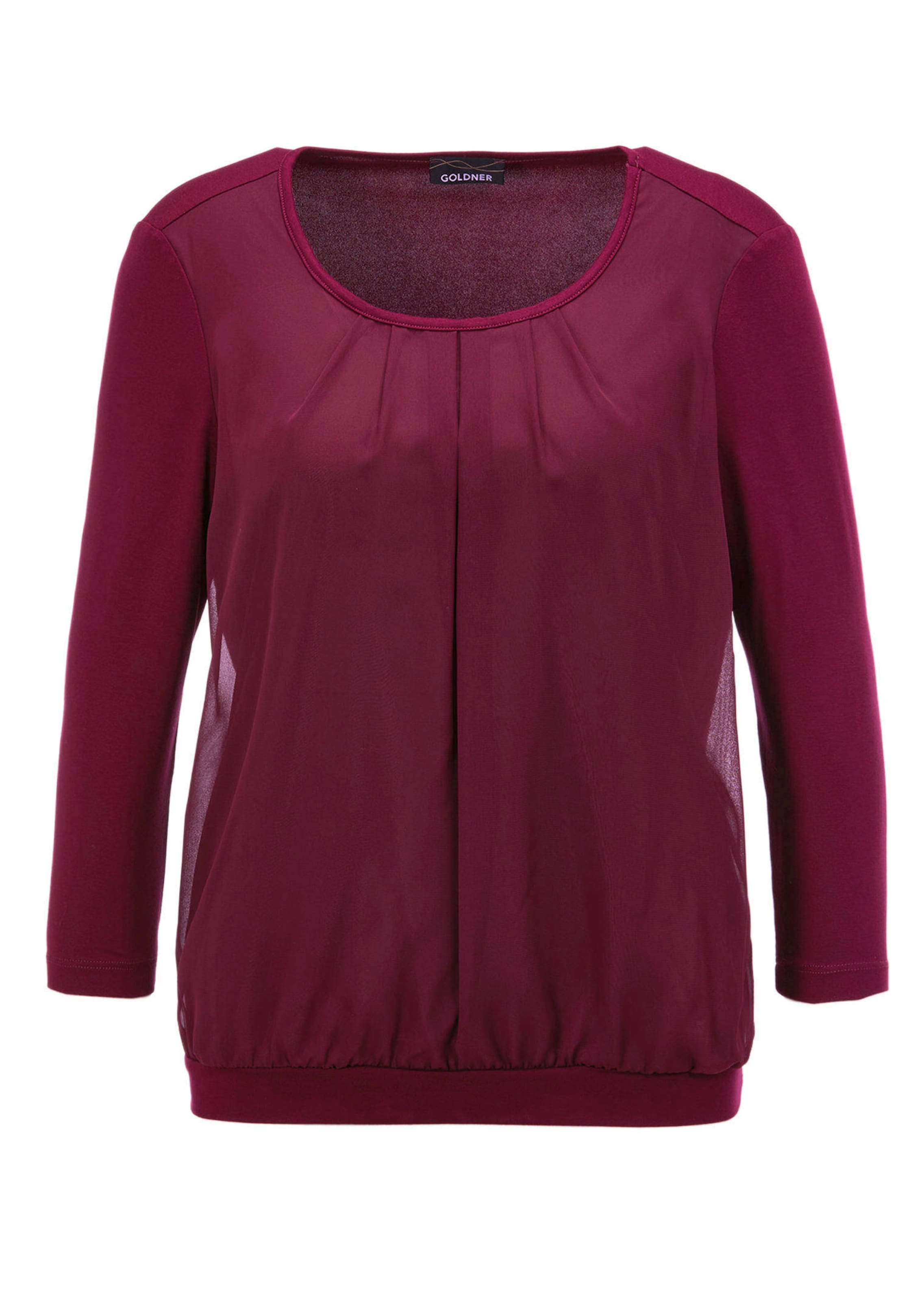 Verzorgd shirt in elegante blouselook