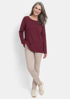 Strickpullover mit Baumwolle in A-Linie thumbnail 2