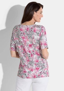 Shirt mit Blumenmuster thumbnail 2
