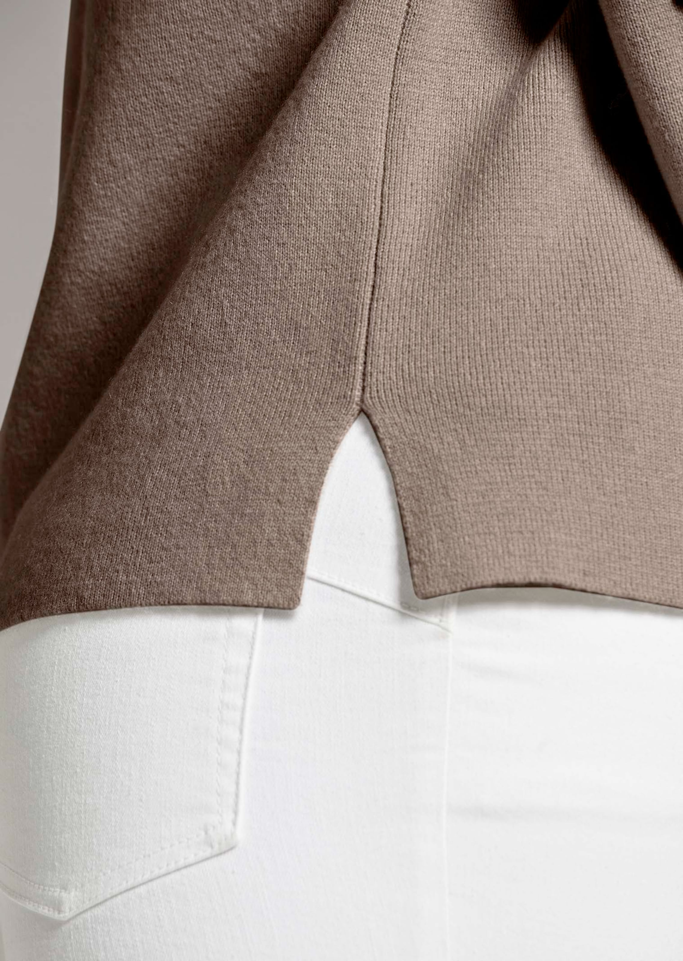Kurzer Stehkragen-Pullover mit Good Cashmere thumbnail 5