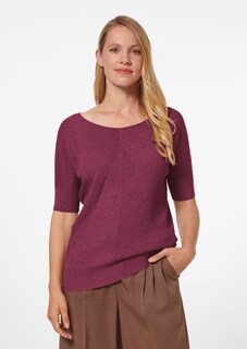 Feinstrick-Pullover mit Umschlagärmeln thumbnail 2