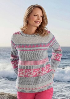 Pullover im modischen Norwegermuster thumbnail 7