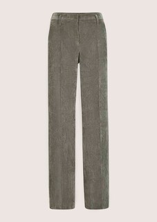 Weite Cordhose mit Bügelfalten thumbnail 7