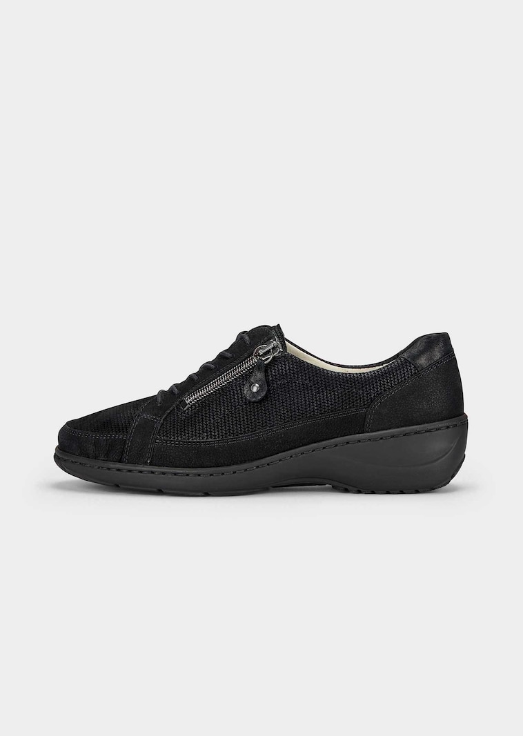 Halbschuhe mit Reißverschluss