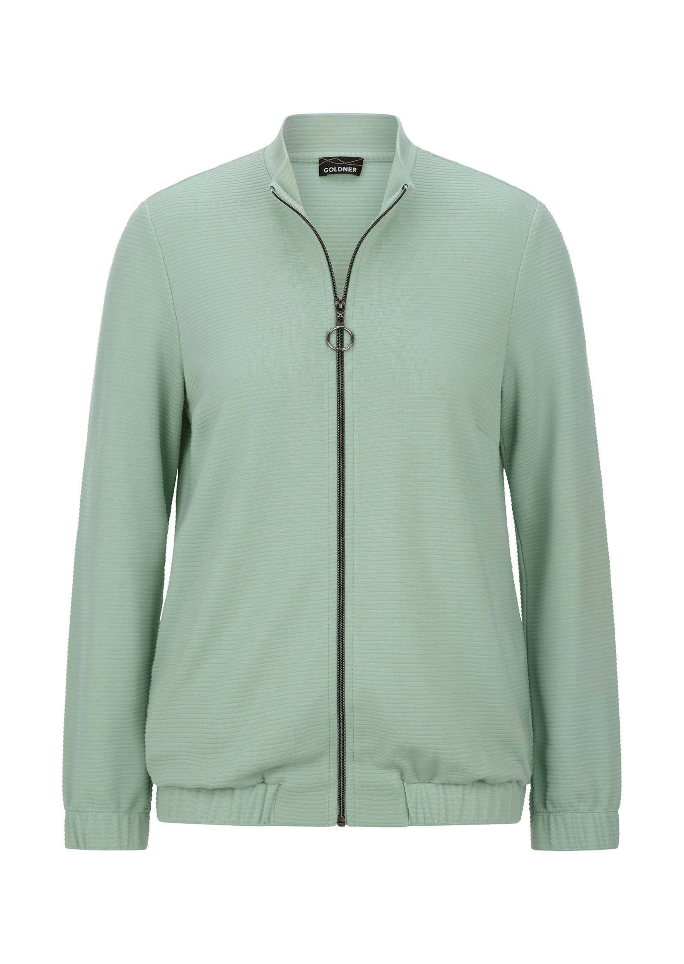 Zachte jersey jasje in een blouson-look
