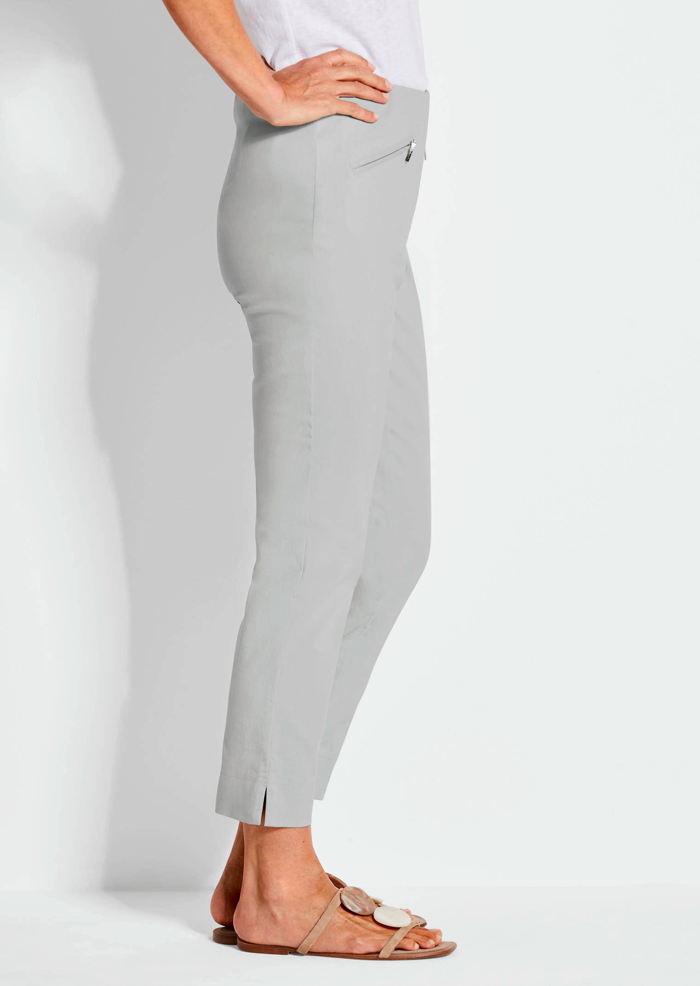 Pantalon 7/8 en bengaline LOUISA thumbnail 4