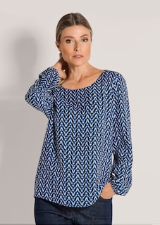 Blouse avec imprimé graphique thumbnail 2