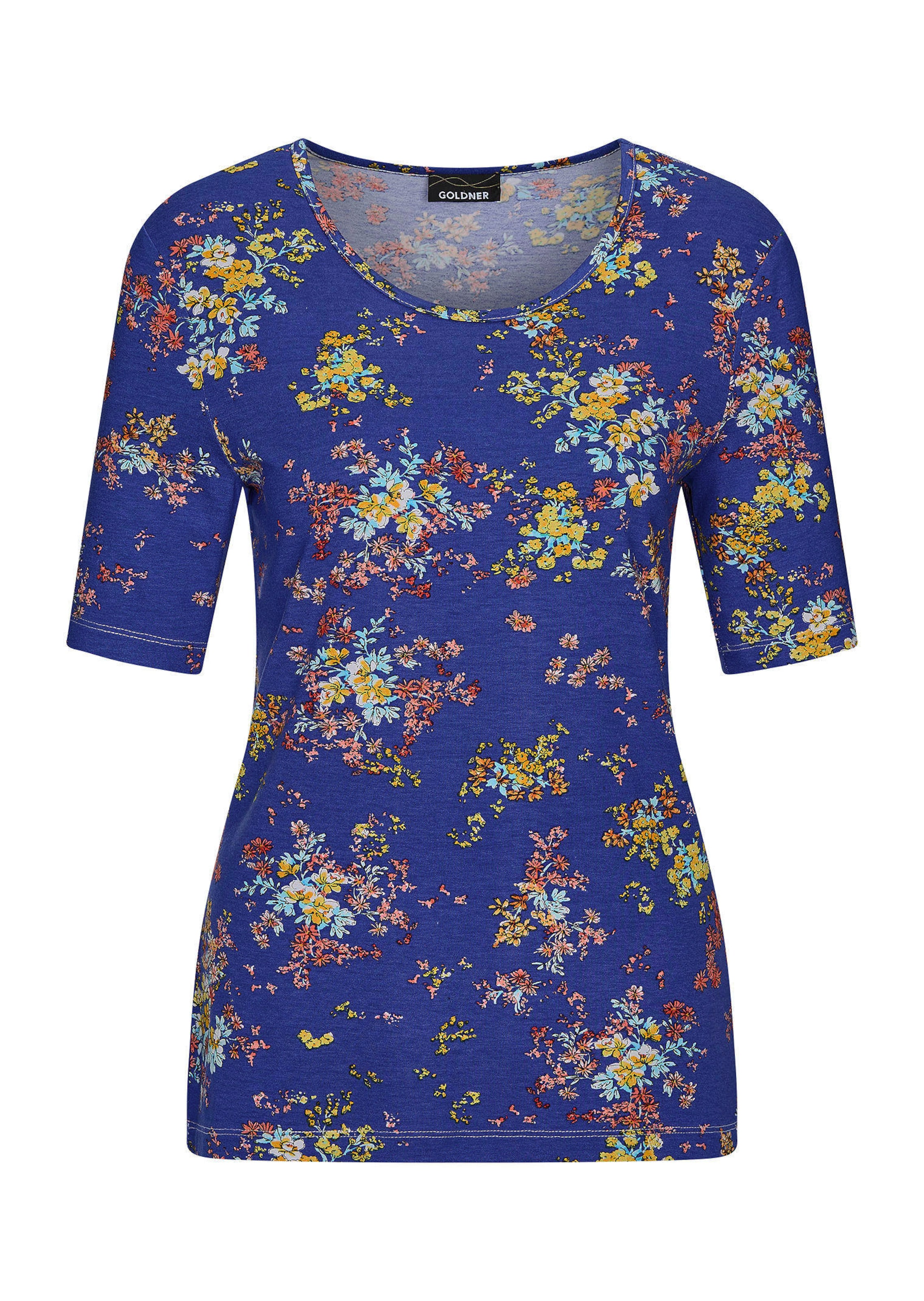 Jersey-Shirt mit Blümchen