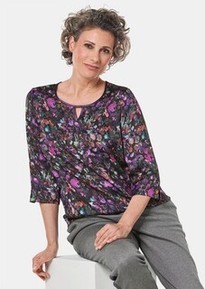 Blouse imprimée soyeuse et fluide thumbnail 4