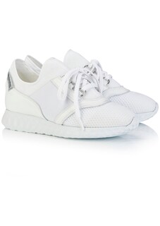 Sneaker aus Leder und Mesh thumbnail 2