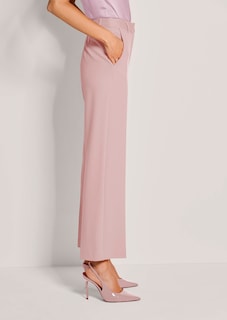 Ankle-free jersey trousers with centre creases thumbnail 5