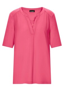 Comfortabel blouseshirt van chiffon en jersey thumbnail 6