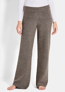 Pantalon de détente ample en tricot thumbnail 1