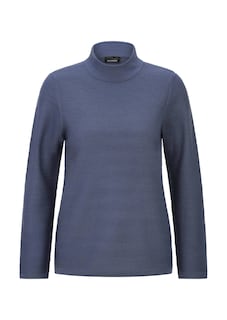 Feiner Strickpullover mit Stehkragen thumbnail 6