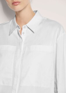 Lange Oversize-Bluse thumbnail 6