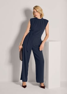 Ärmelloser Jumpsuit mit Bindeband thumbnail 5