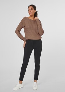 Textured jumper made from Supima Cotton thumbnail 3