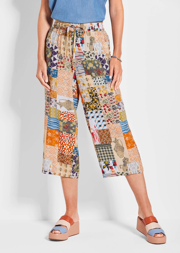 Culotte VERA mit Patch-Druck