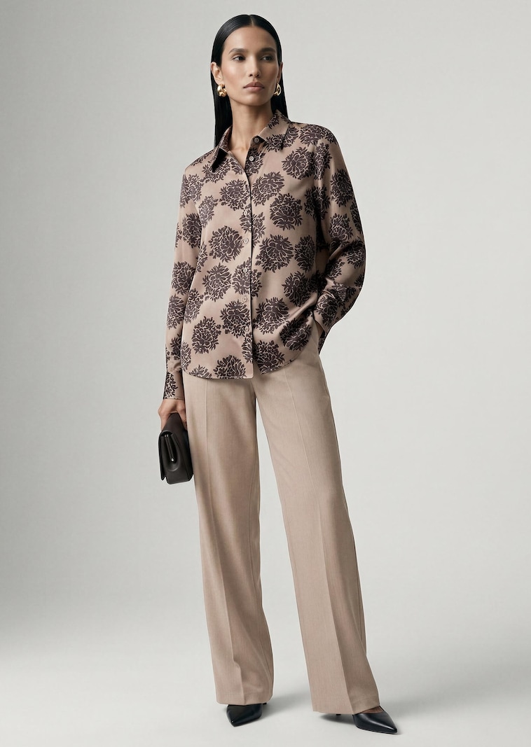Pantalon palazzo ample