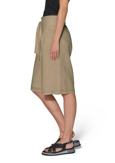Highwaist-Bermudas aus Leinen thumbnail 5