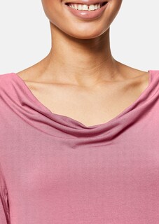 Langarmshirt mit Wasserfallausschnitt thumbnail 5
