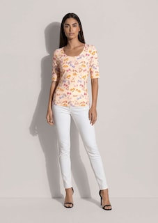 Kurzarm-Shirt mit Sommerprint thumbnail 3