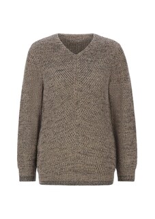 Strickpullover mit nahtlosem V-Ausschnitt thumbnail 6