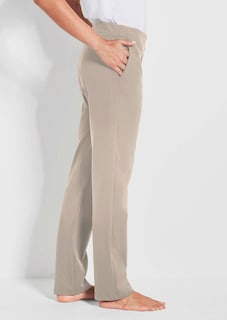 Bequeme Freizeithose mit Schlupfbund und Taschen thumbnail 5