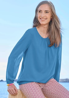Elegante Bluse aus Chiffon thumbnail 7