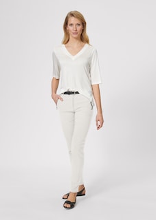 Skinny fit trousers with zip pockets thumbnail 3