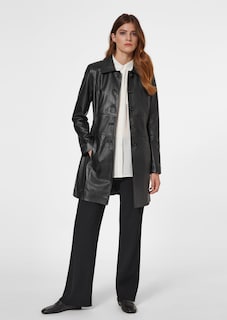 Manteau. Cuir nappa d'agneau thumbnail 3