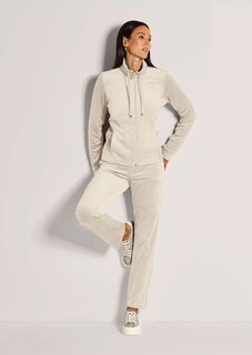 Sweatjacke in flauschiger Nicki-Qualität thumbnail 3