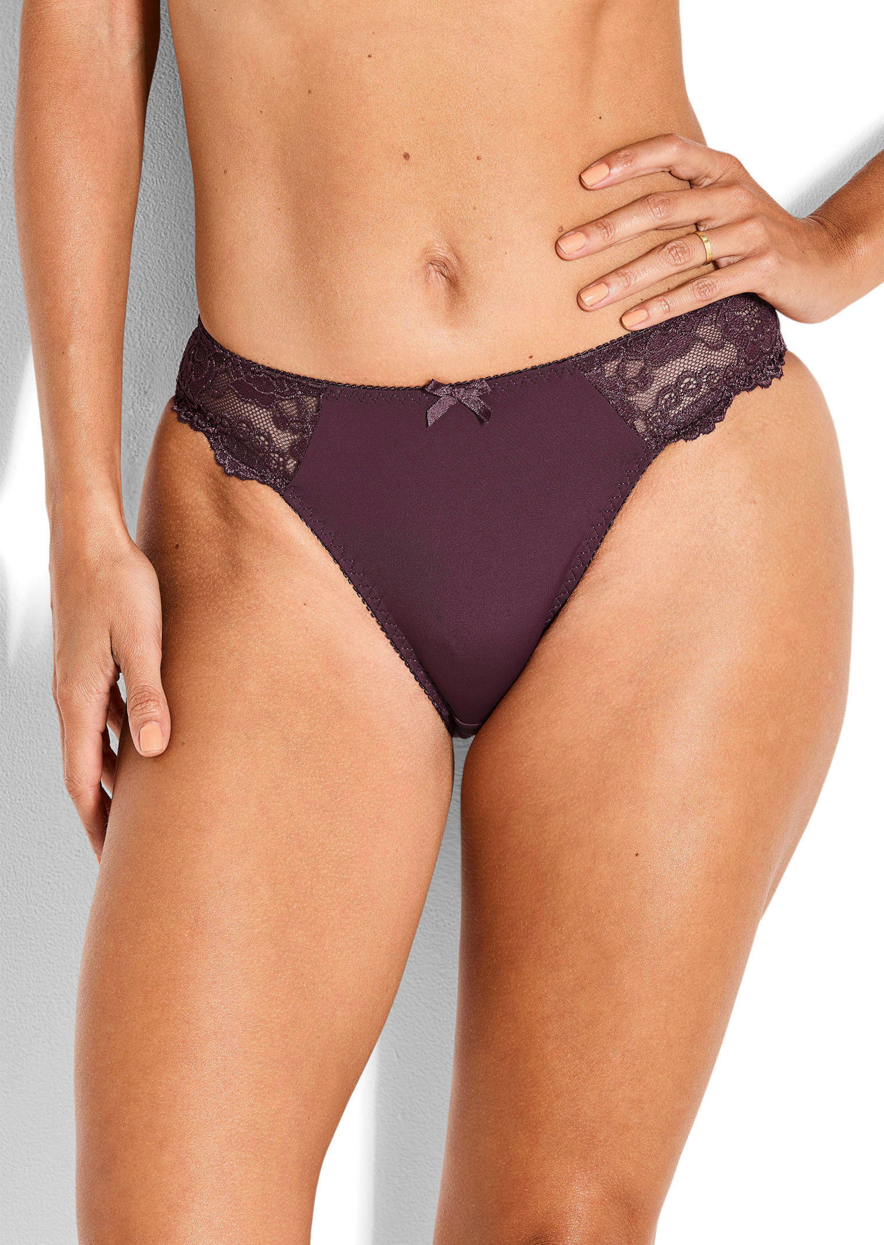 Hüftslip aus femininer Spitze